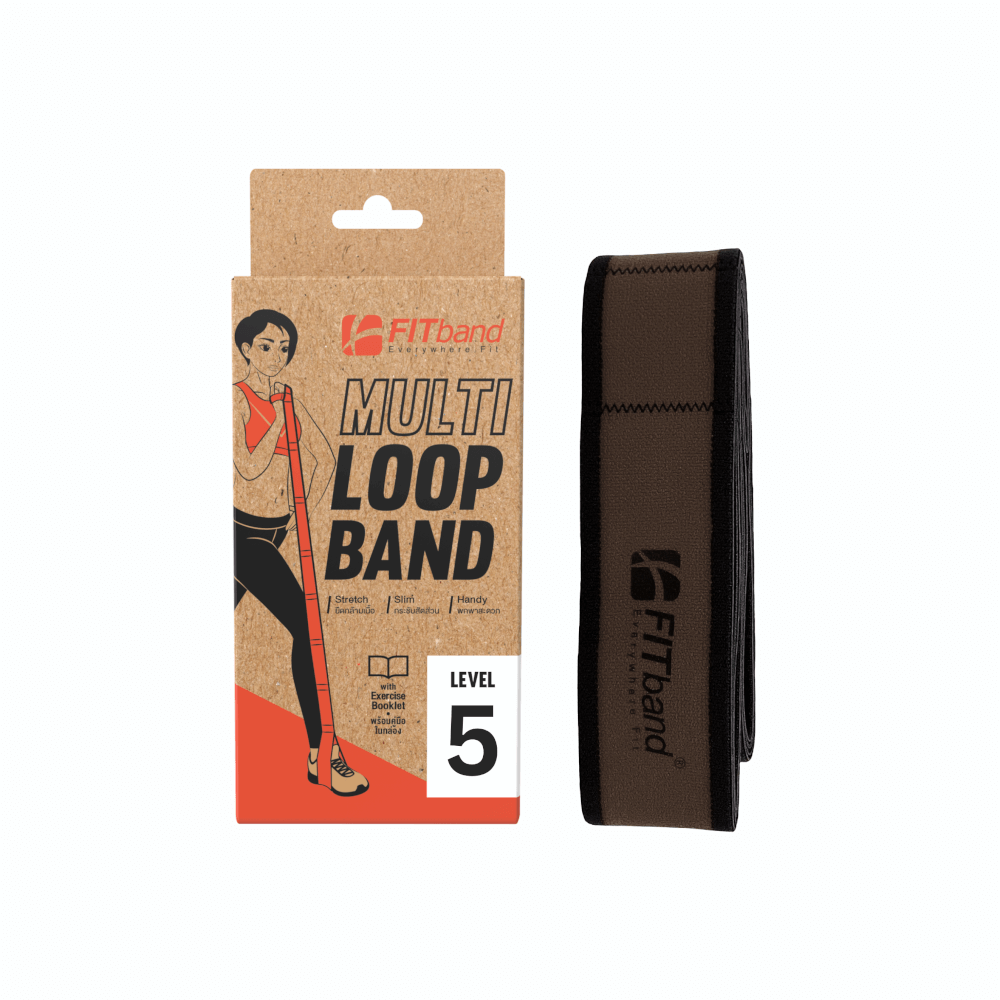 ยางยืดออกกำลังกาย FITBAND แบบ 9 ห่วง ระดับ 5 แรงต้าน 11.0 กิโลกรัม_0